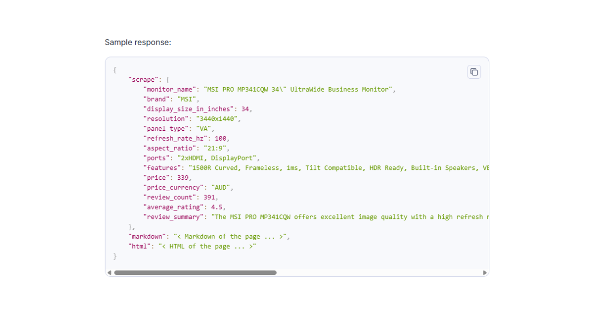Web Scraping API image number 11