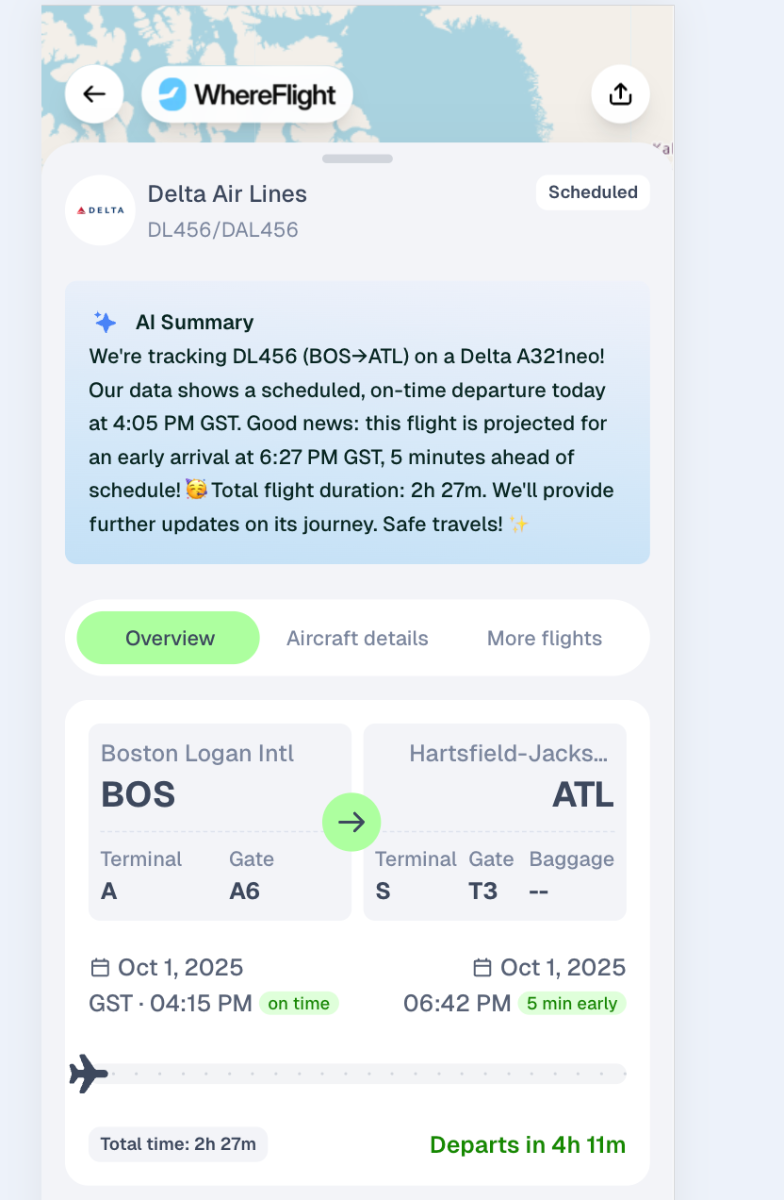 WhereFlight image number 11