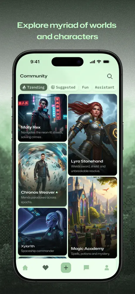 Wisent Character App image number 01
