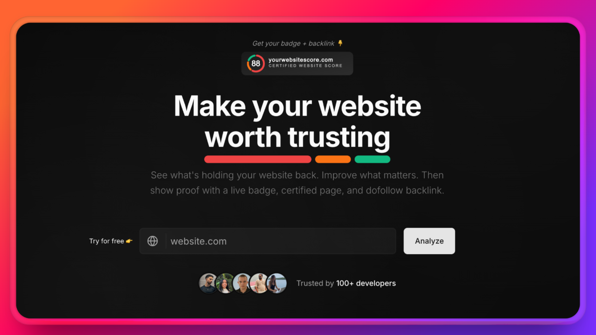 YourWebsiteScore image number 01