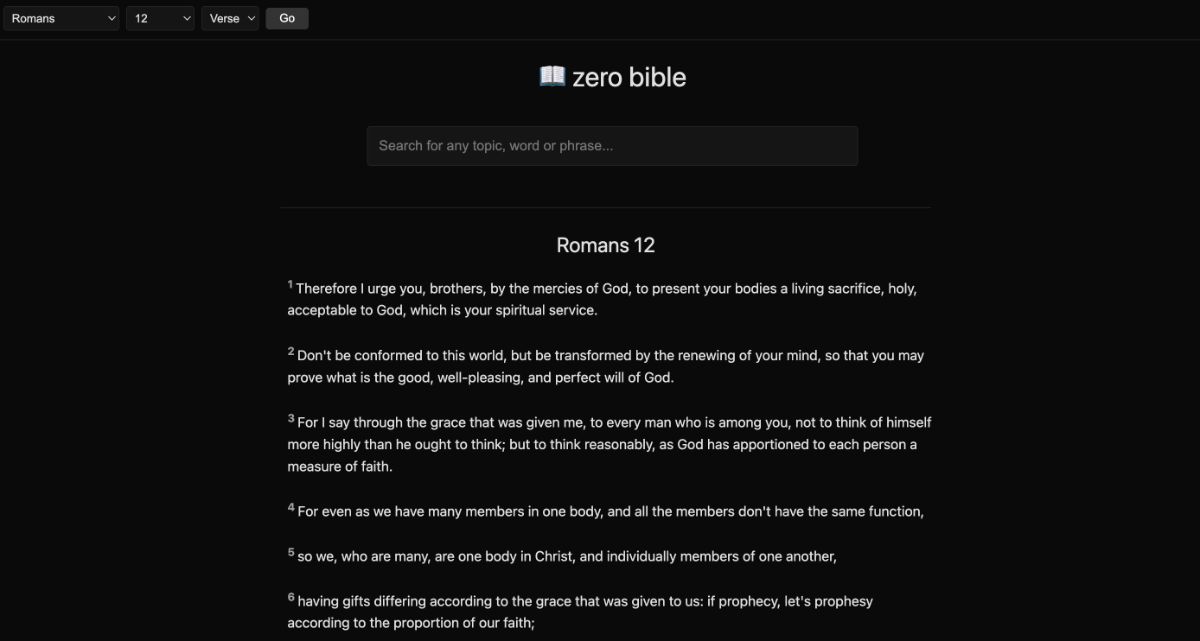 zero bible product image