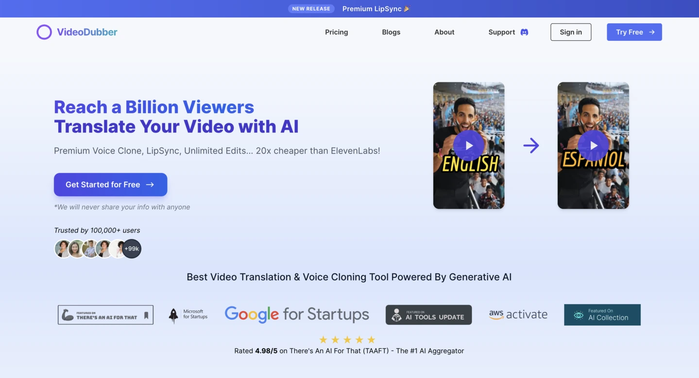 VideoDubber’s YouTube Channel Finder image number 11