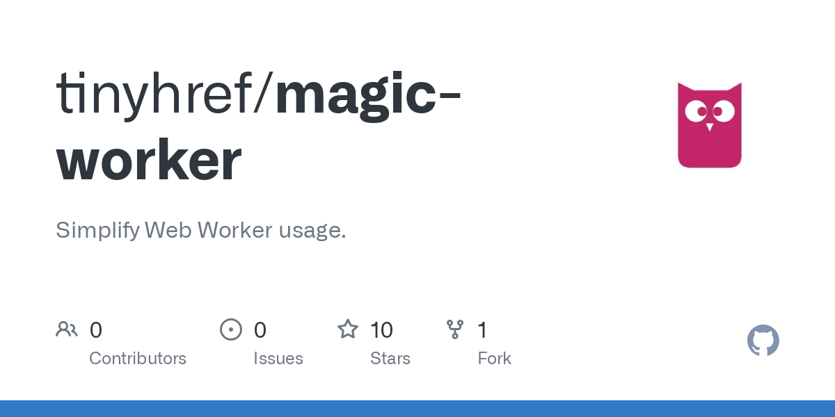 Magic Worker product image