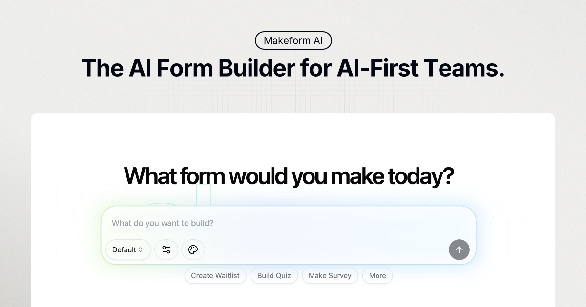 Makeform product image