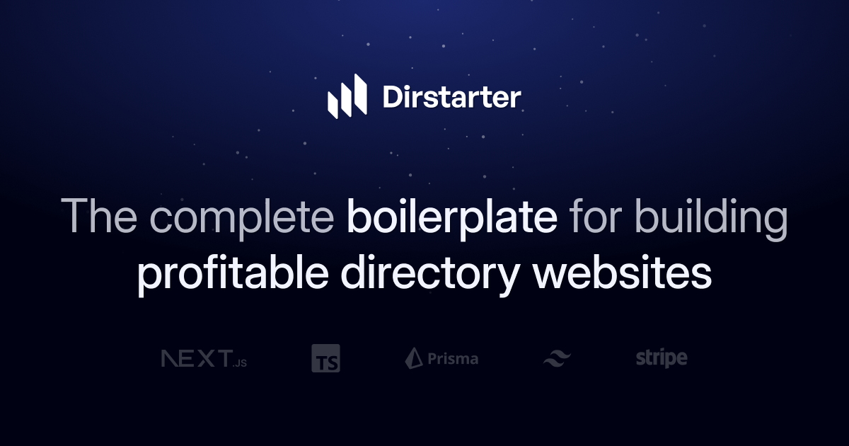 Dirstarter product image