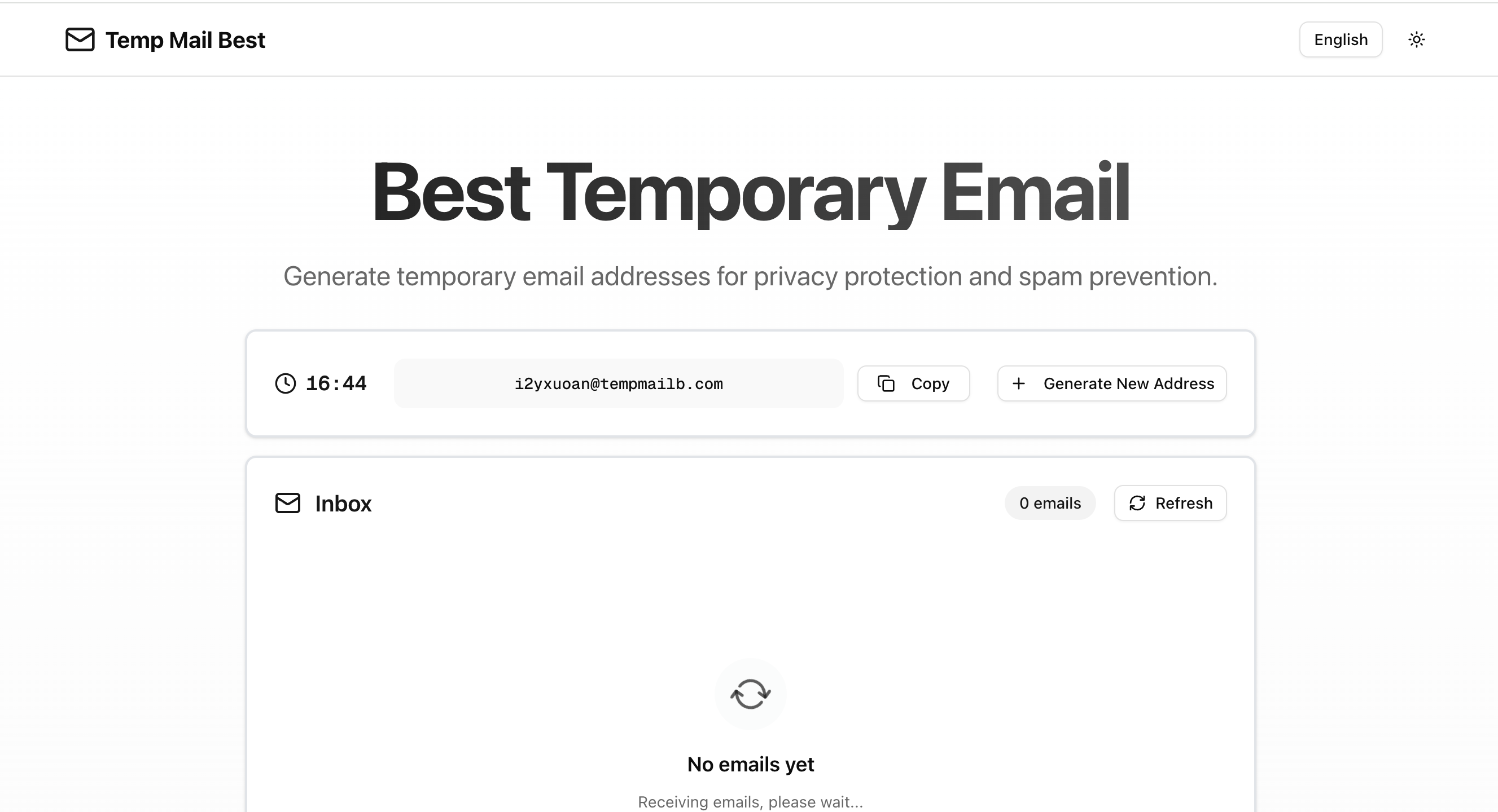 Tempmailb product image