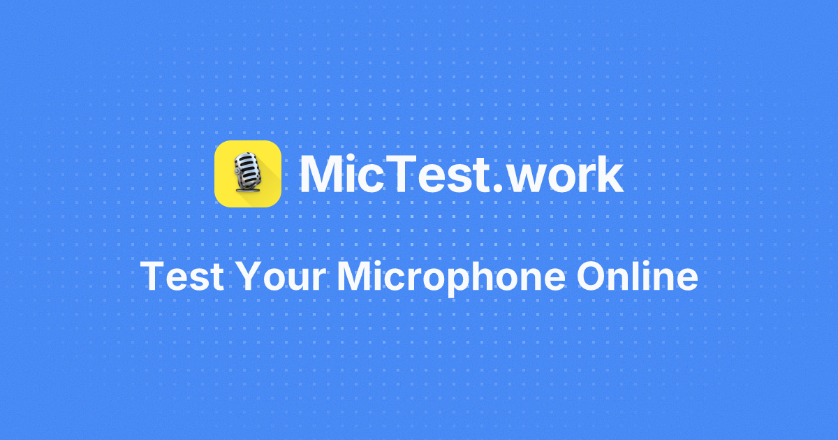 MicTestwork product image