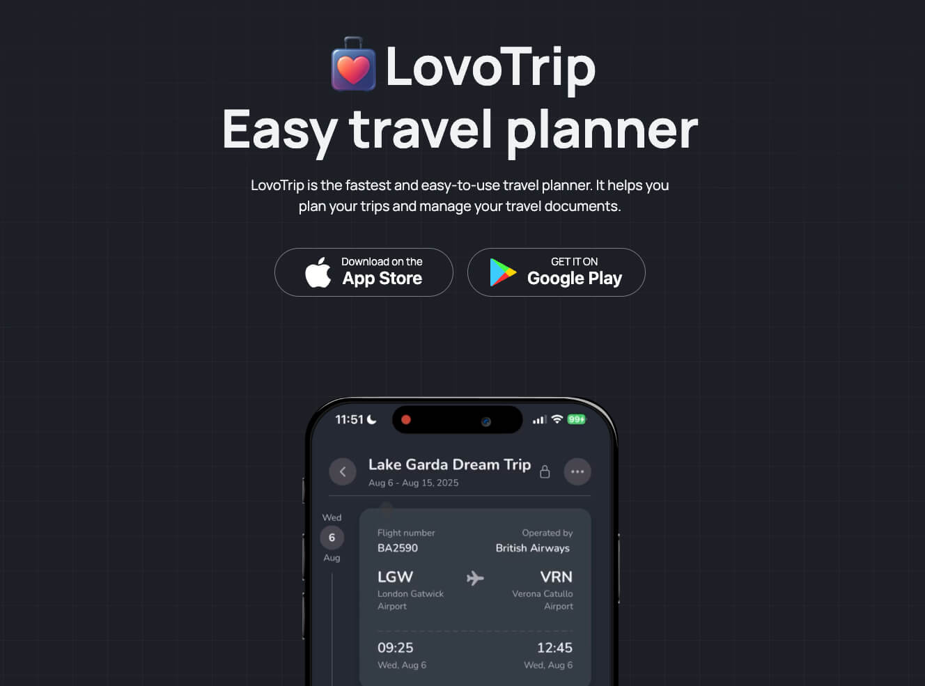 Lovotrip screenshot 1