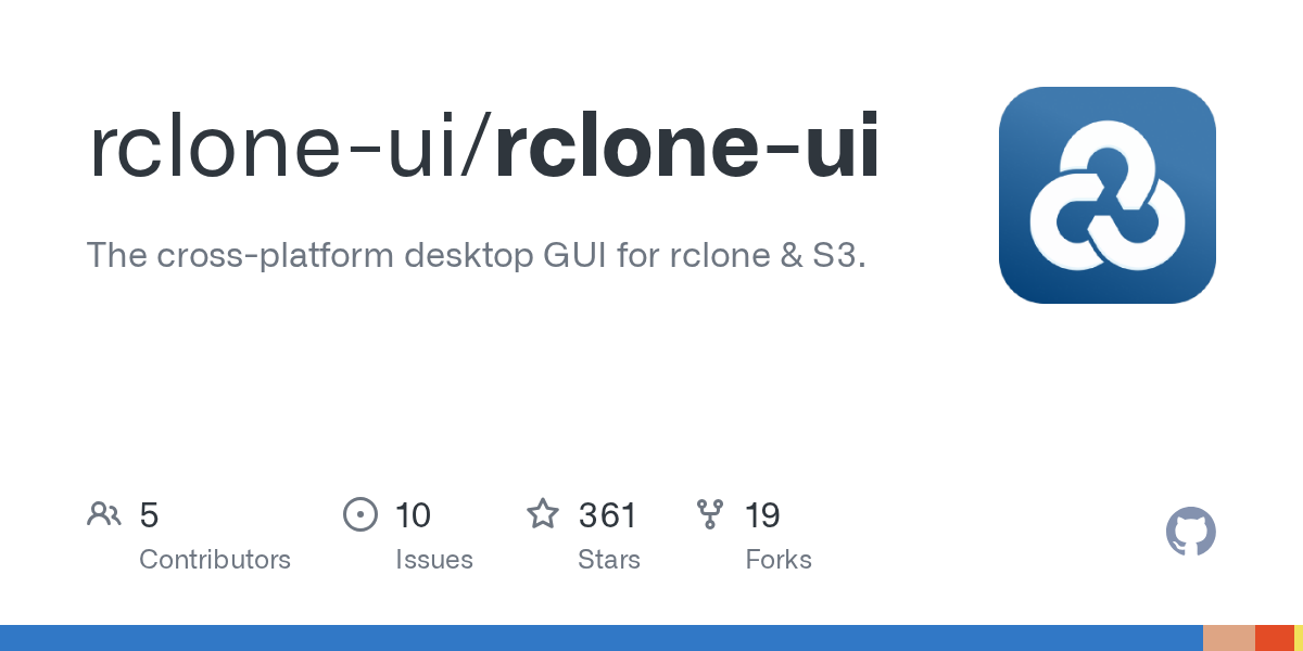 Rclone UI image number 01