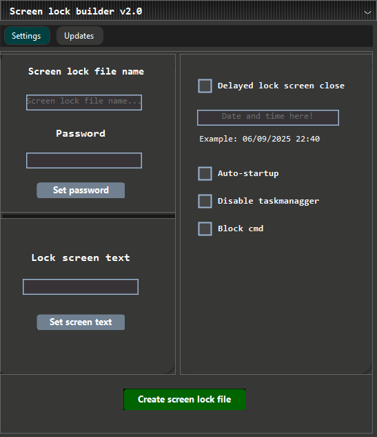 Screen lock builder for windows image number 11