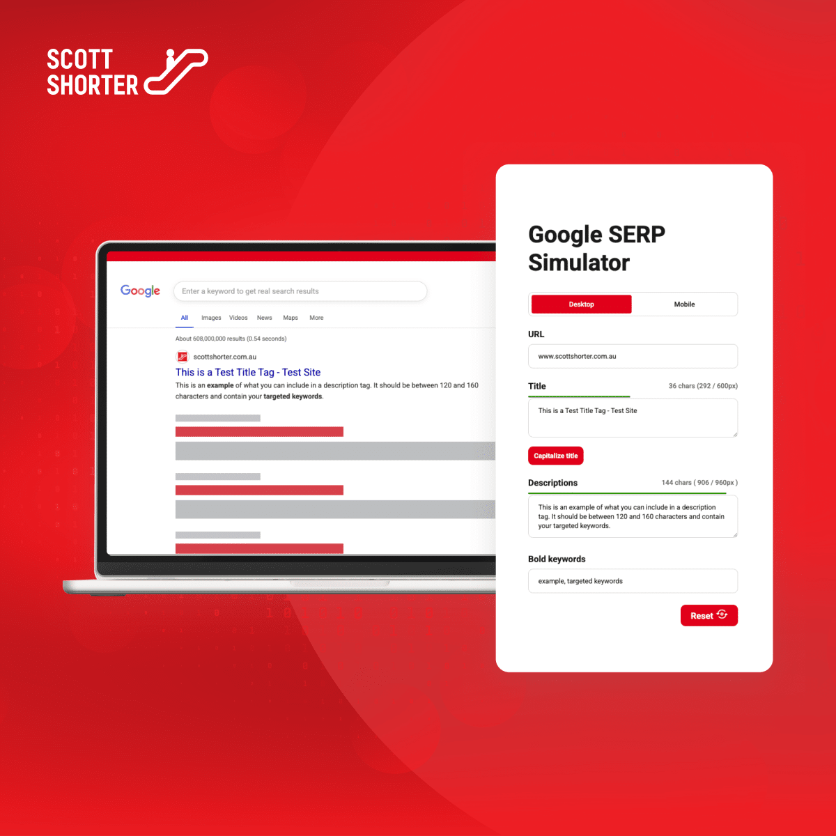 SERP Simulator product image