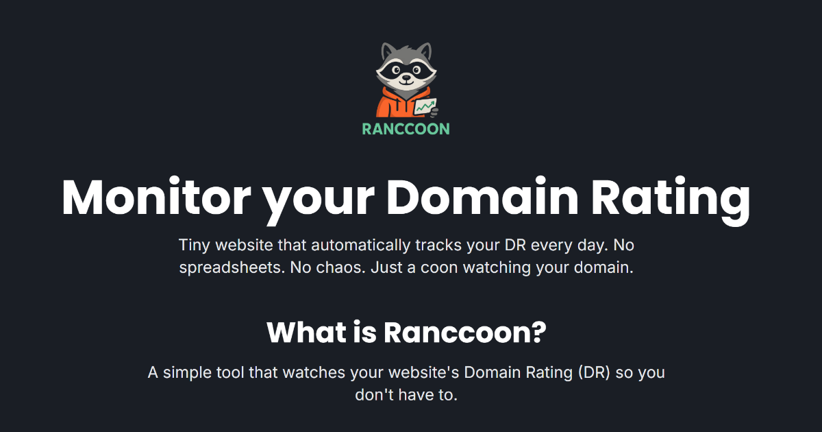 Ranccoon product image