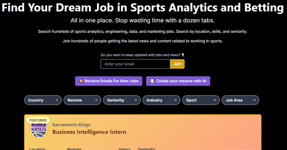 Sportsjobs Online product image